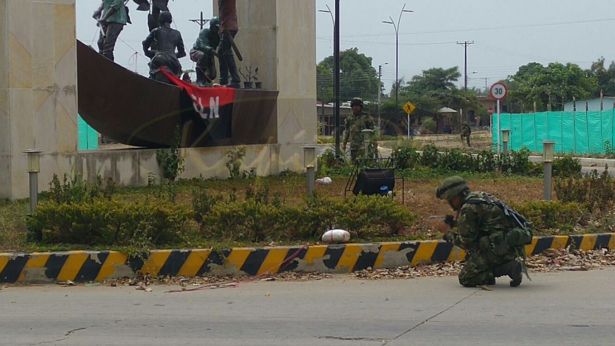  Armada Nacional desactiva artefacto explosivo de manera controlada en el municipio de Arauquita