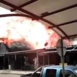  Incendio devoró un establecimiento comercial en Botalón