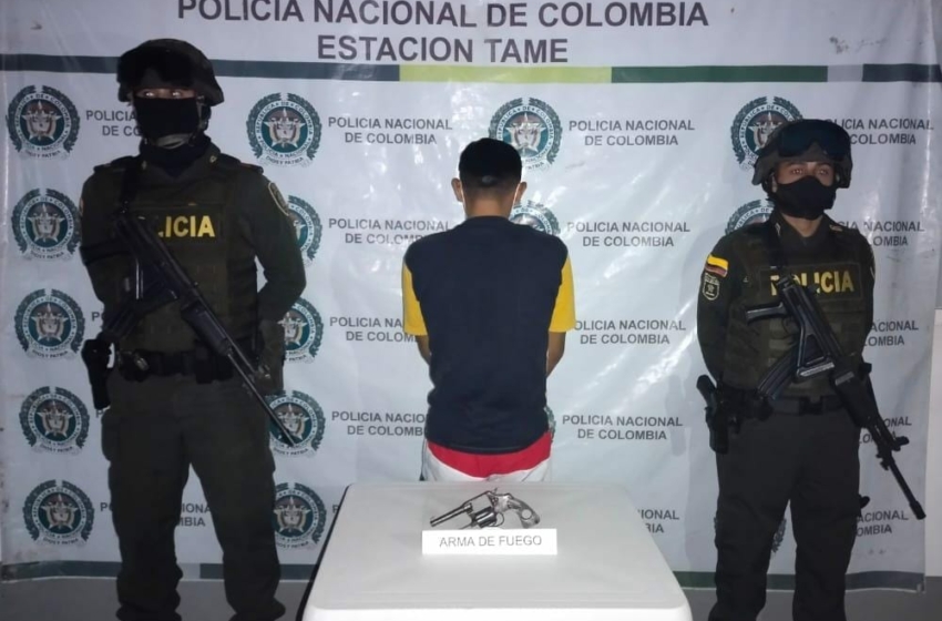  En Arauca y Tame Autoridades capturaron varias personas por varios delitos