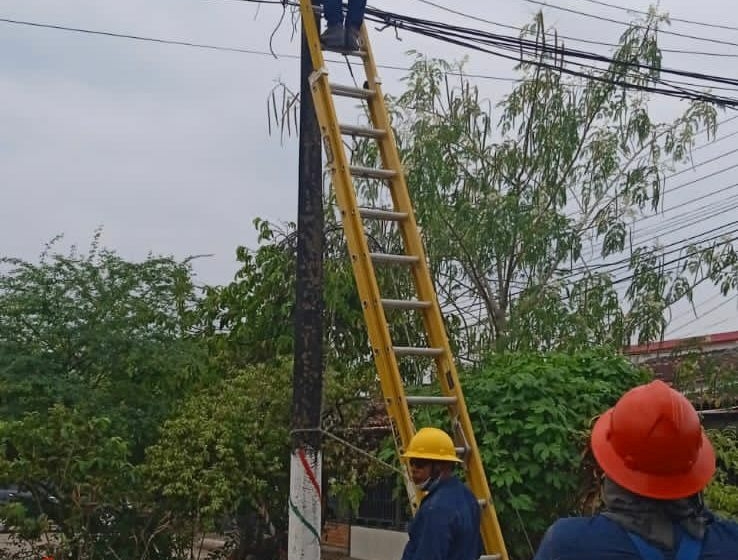 Avanza recuperación del alumbrado público