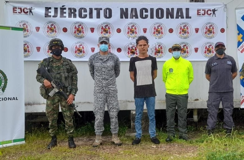  Autoridades capturaron a dos presuntos integrantes del ELN en Fortul y Tame
