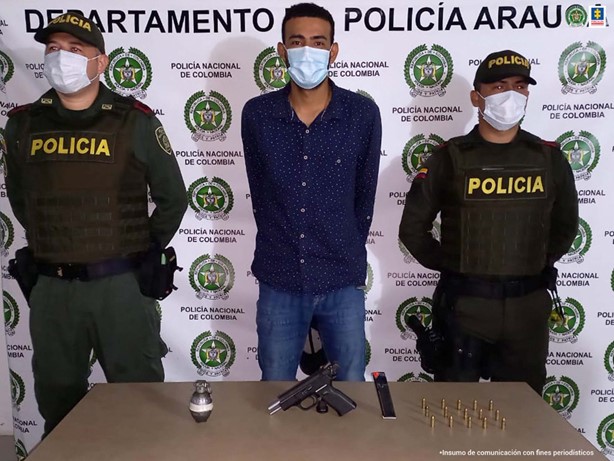  Fiscalía imputó cargos por trafico de armas a un hombre en Arauca