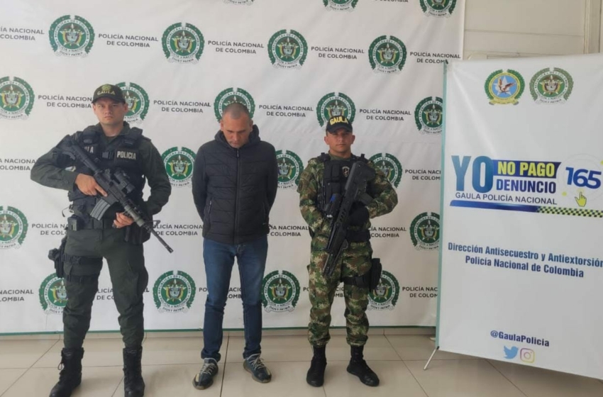  Capturado Alias Cristo Palo presunto responsable del cilindro bomba en Arauca donde murió un militar