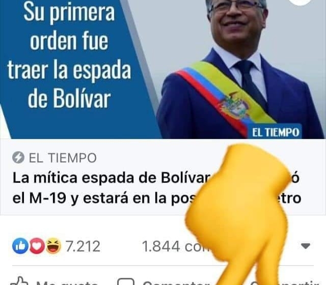  Error desde el perfil oficial de la Alcaldía de Arauca con comentarios por posesión del presidente