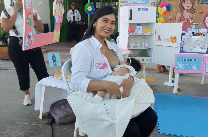  Arauca dijo presente en el mes de la lactancia materna