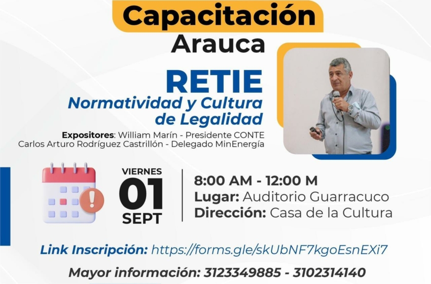  ENELAR informa: #Capacitación | 🔔🔊 ENELAR ESP y el CONTE