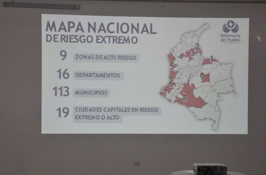  En marcha plan de acción para dar cumplimiento a alerta temprana emitida por la Defensoría del Pueblo