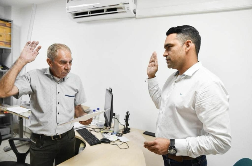  tomó posesión como alcalde ad hoc el asesor legal del despacho de la Gobernación de Arauca, Luís Ferney Parra Blandón