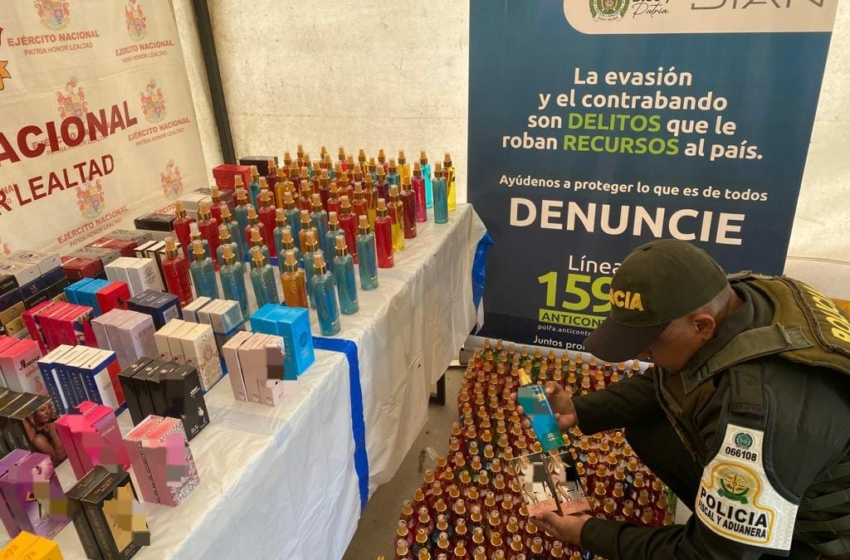  Golpe a la Ilegalidad: Decomisan Carga de Perfumería Sin Registro en Arauca