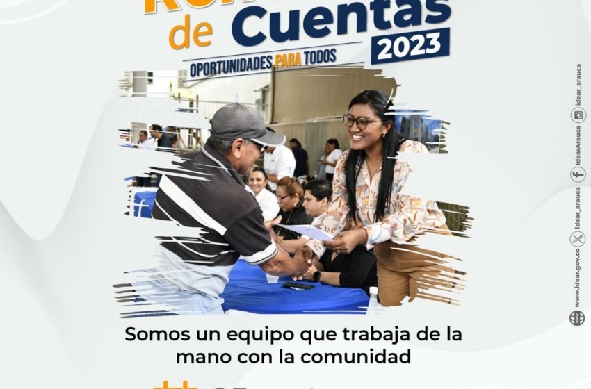  El Instituto de Desarrollo de Arauca rinde cuentas a la comunidad el próximo 1 de diciembre en el municipio de Saravena