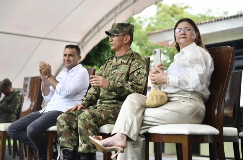  Ceremonia de despedida del Coronel Edilberto Darío Martín Daza, Comandante de la Décima Octava Brigada
